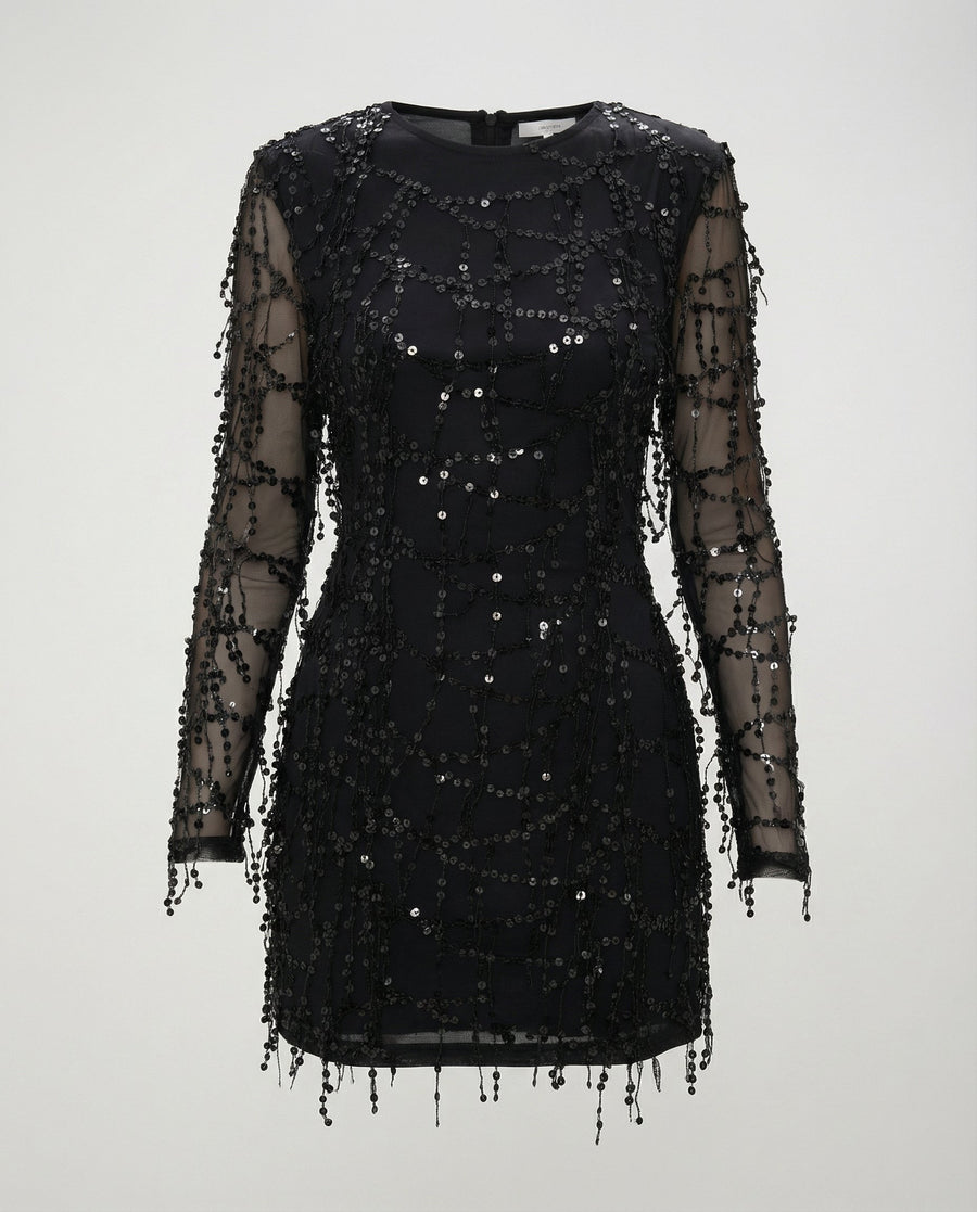 Phoebe Elegant Dress in Black
