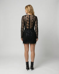 Phoebe Elegant Dress in Black