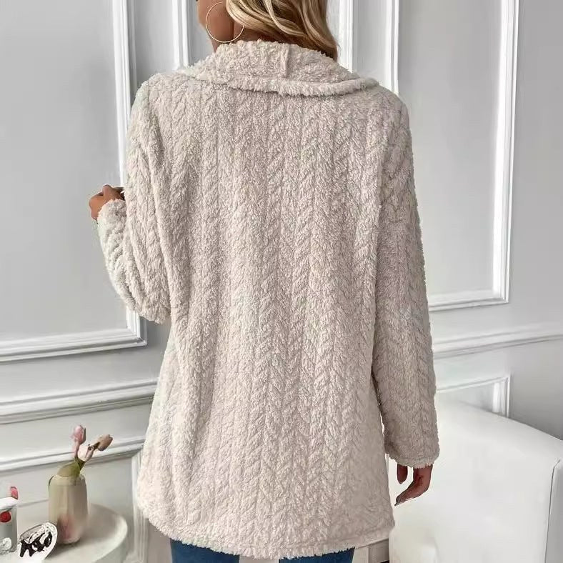 Phoebe Elegant Jacket in Cream