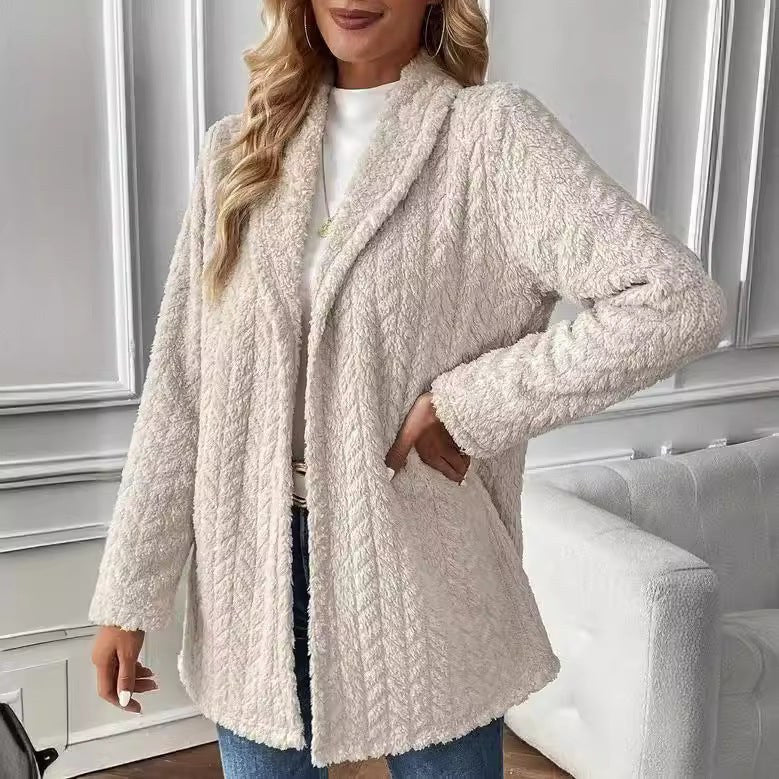 Phoebe Elegant Jacket in Cream
