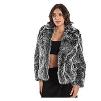 Phoebe Jacket in Black White