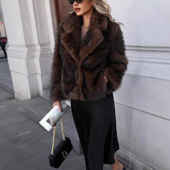 Phoebe Jacket in Dark Brown