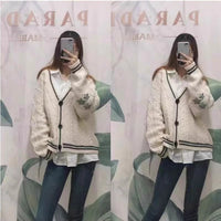 Phoebe Knit Cardigan with Oversized