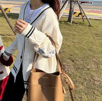 Phoebe Knit Cardigan with Oversized
