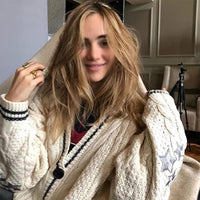 Phoebe Knit Cardigan with Oversized