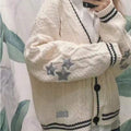 Phoebe Knit Cardigan with Oversized