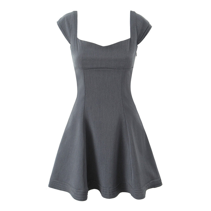 Pia Elegant Dress with Puff Sleeve