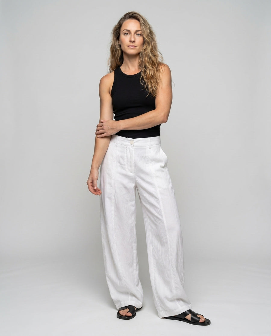 Pia Lightweight Linen Trousers