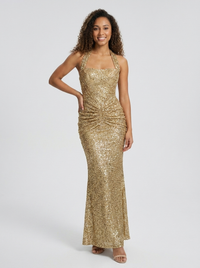 Pia | Ruched Maxi Dress