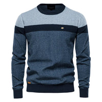 Pierrick | Men's Colourblock Crew Neck Sweater