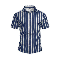 Pieter Casual Linen Shirt with Short Sleeve