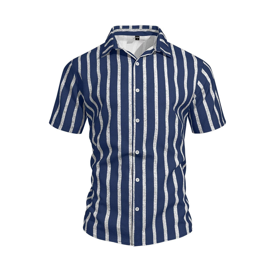 Pieter Casual Linen Shirt with Short Sleeve