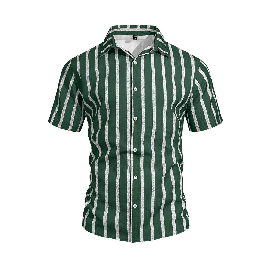 Pieter Casual Linen Shirt with Short Sleeve