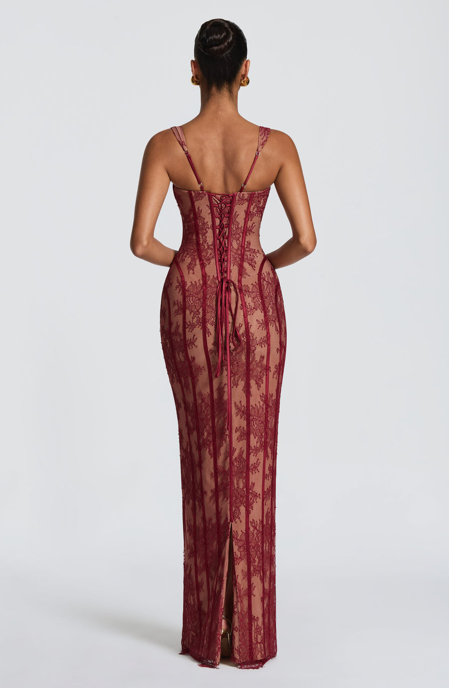 Jordan Maxi Dress – Burgundy