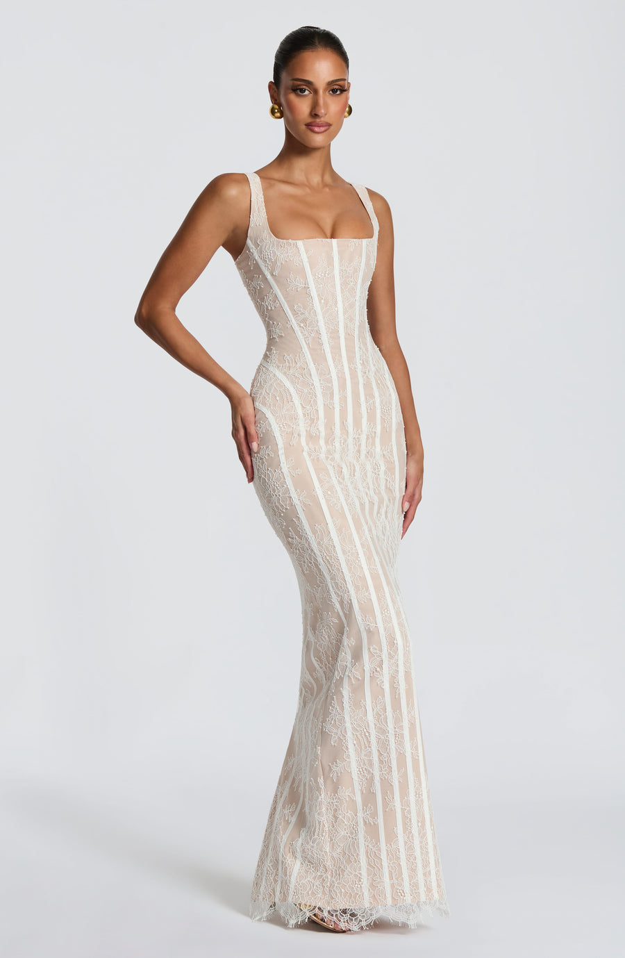 Jordan Maxi Dress – Ivory