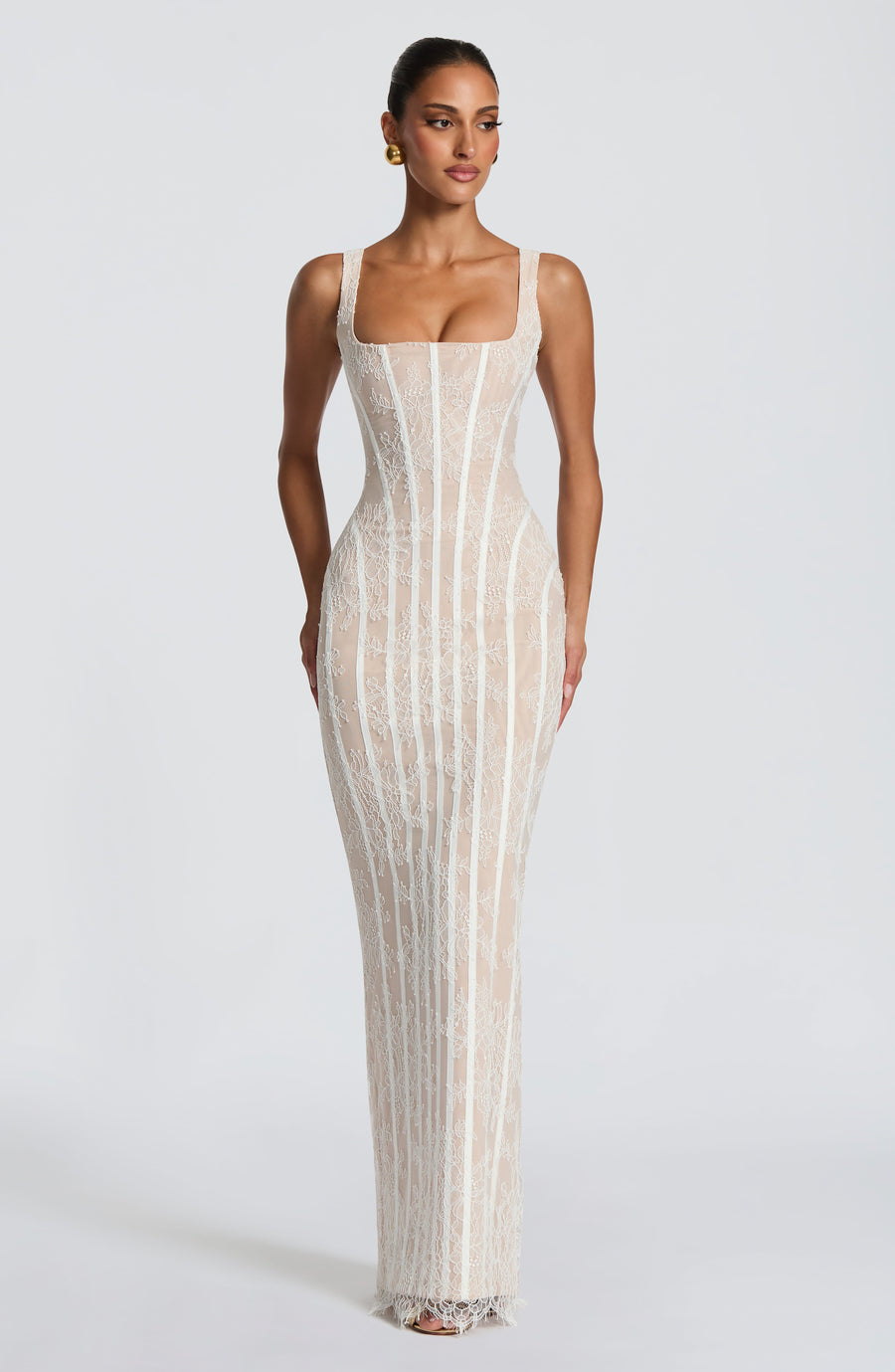 Jordan Maxi Dress – Ivory