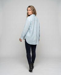 Polly Casual Linen Blouse