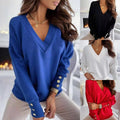 Polly Casual Sweater with V-Neck
