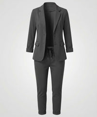 Polly Elegant Blazer in Grey
