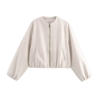 Polly Elegant Jacket in Beige