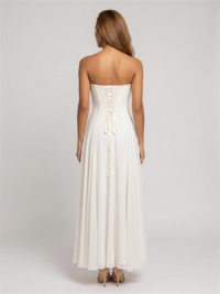 Polly | Strapless Maxi Dress