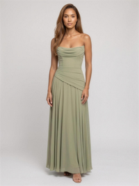 Polly | Strapless Maxi Dress