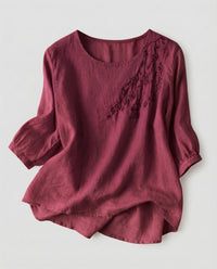 Polly Tunic in Burgundy