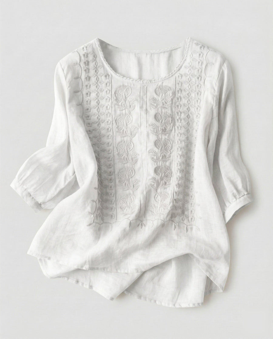 Polly Tunic in Ivory