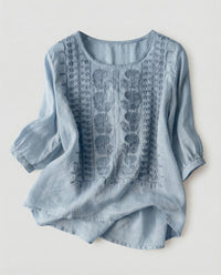Polly Tunic in Light Blue