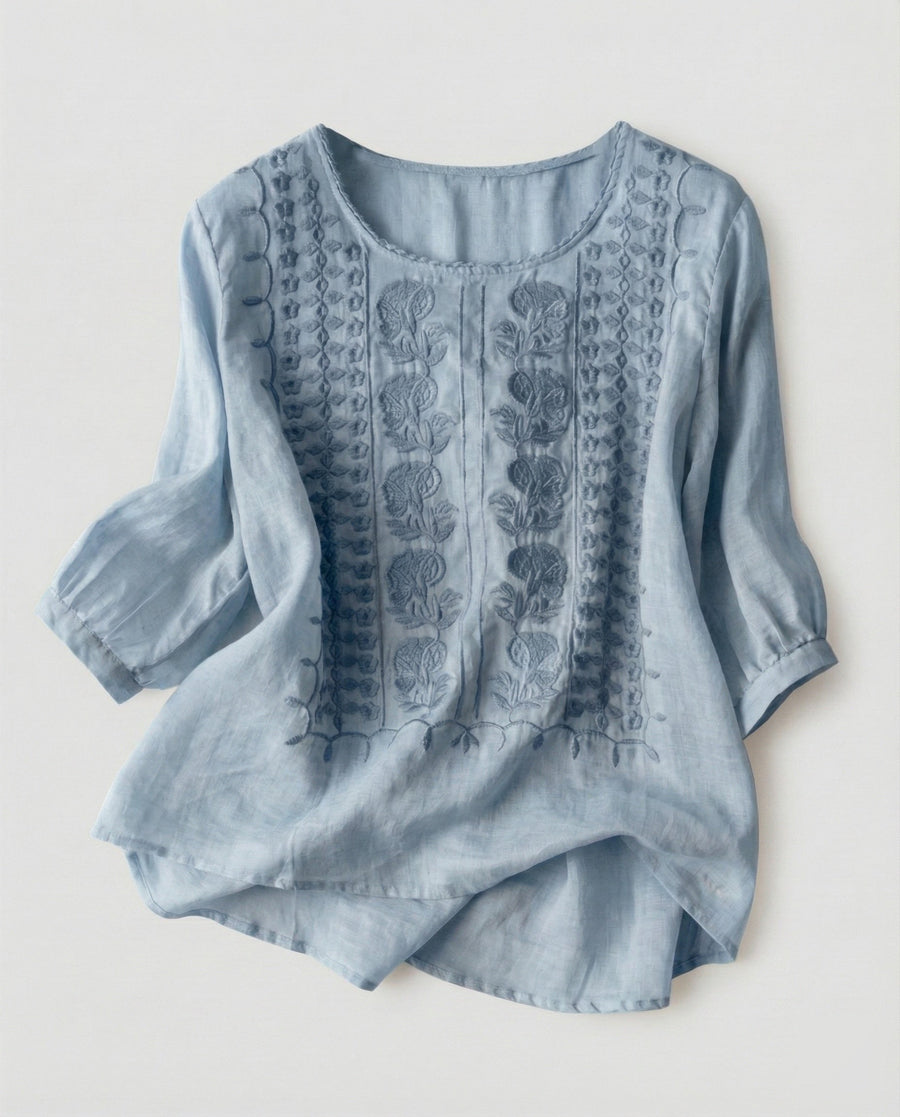 Polly Tunic in Light Blue