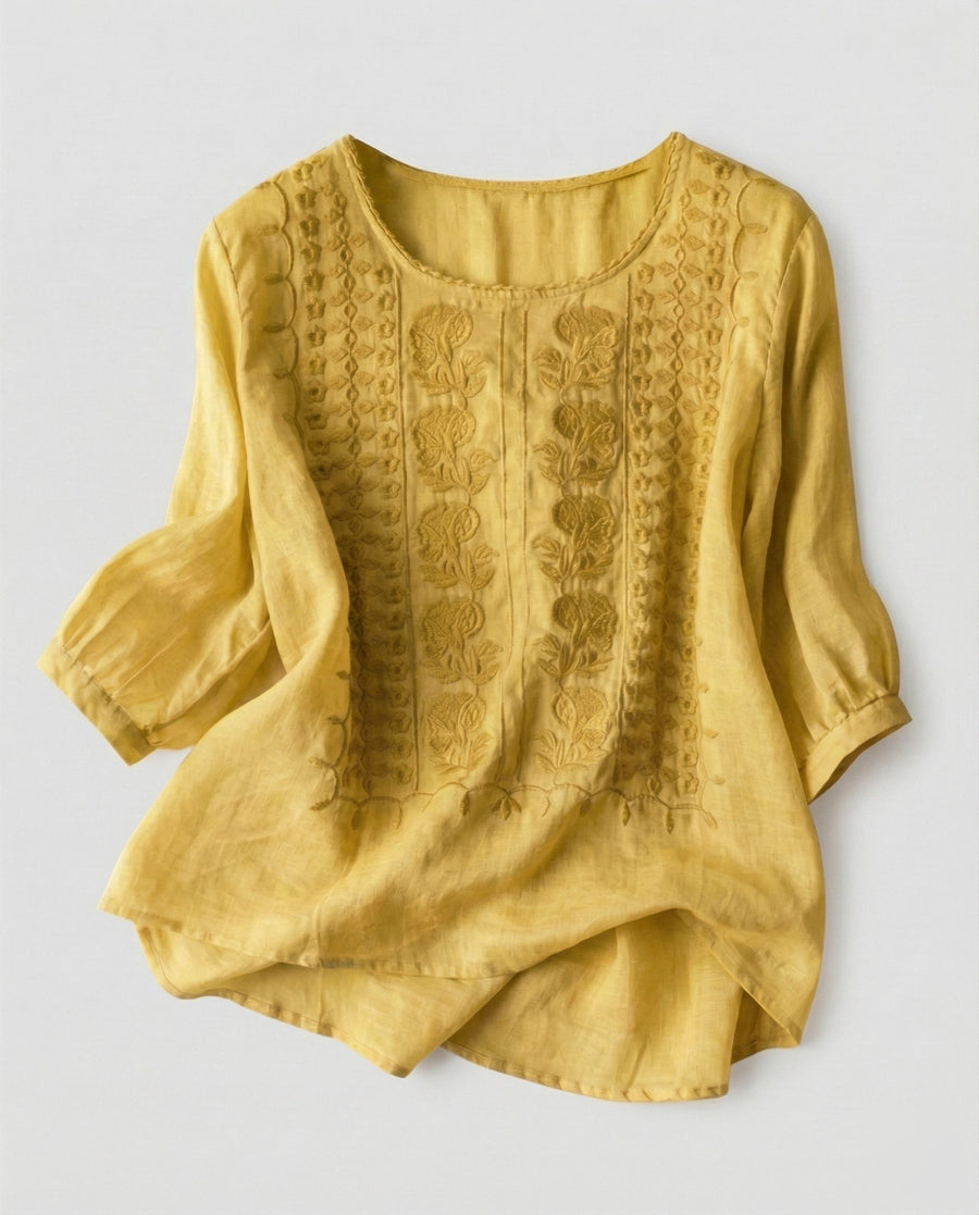 Polly Tunic in Yellow