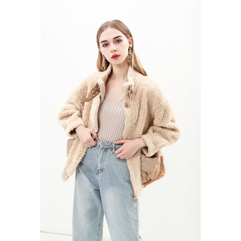 Poppy Jacket with Pockets and Oversized