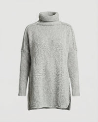 Poppy Knit Sweater in Grey