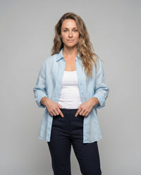 Poppy Lightweight Linen Blouse