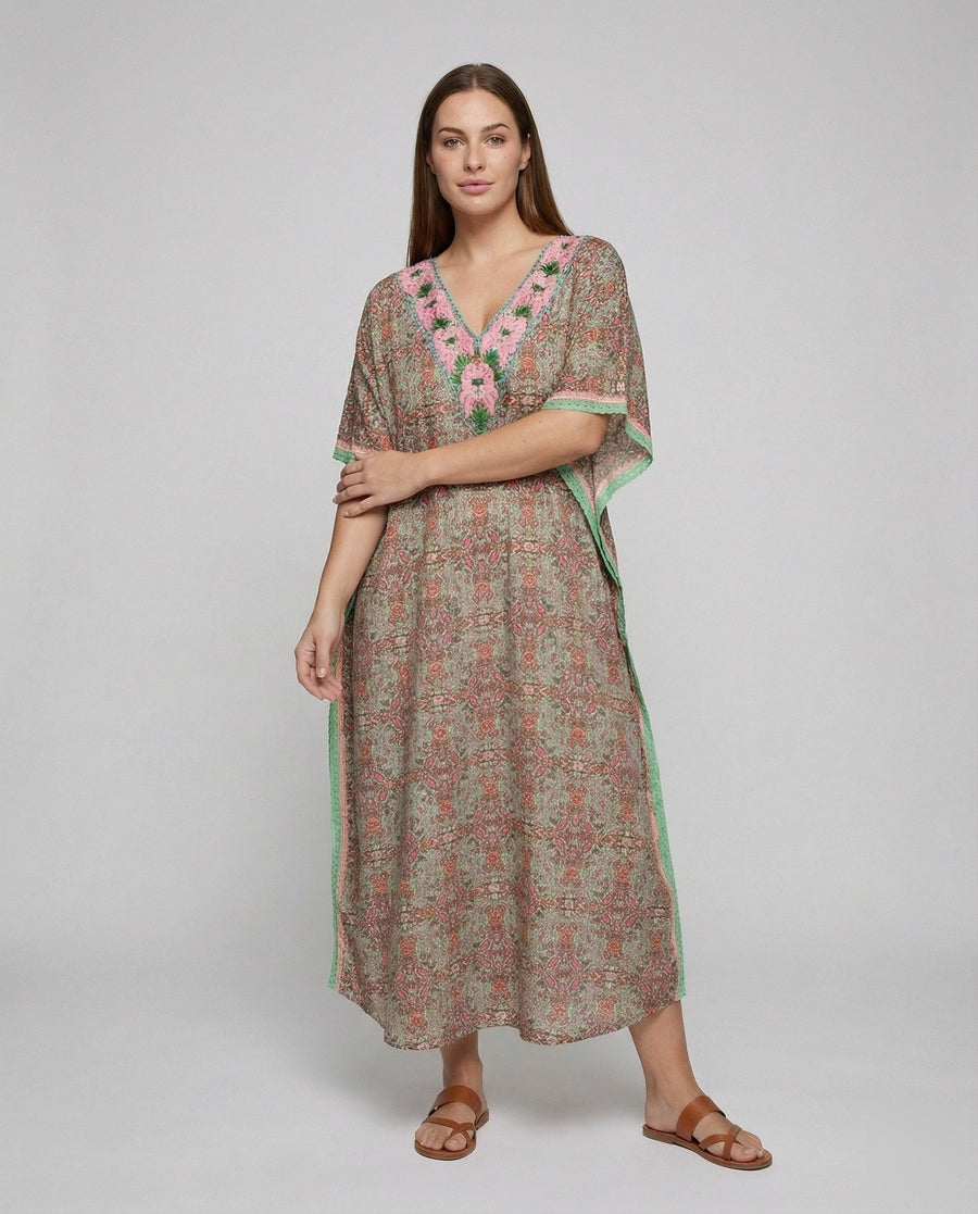 Poppy Relaxed Linen Maxi Dress