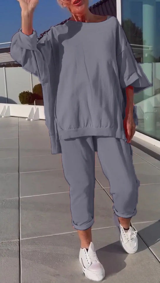 Poppy Suit in Grey