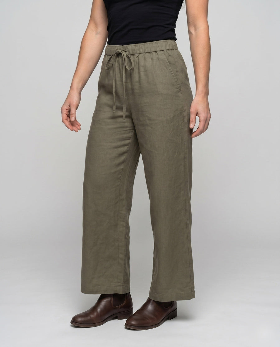 Portia Airy Linen Trousers