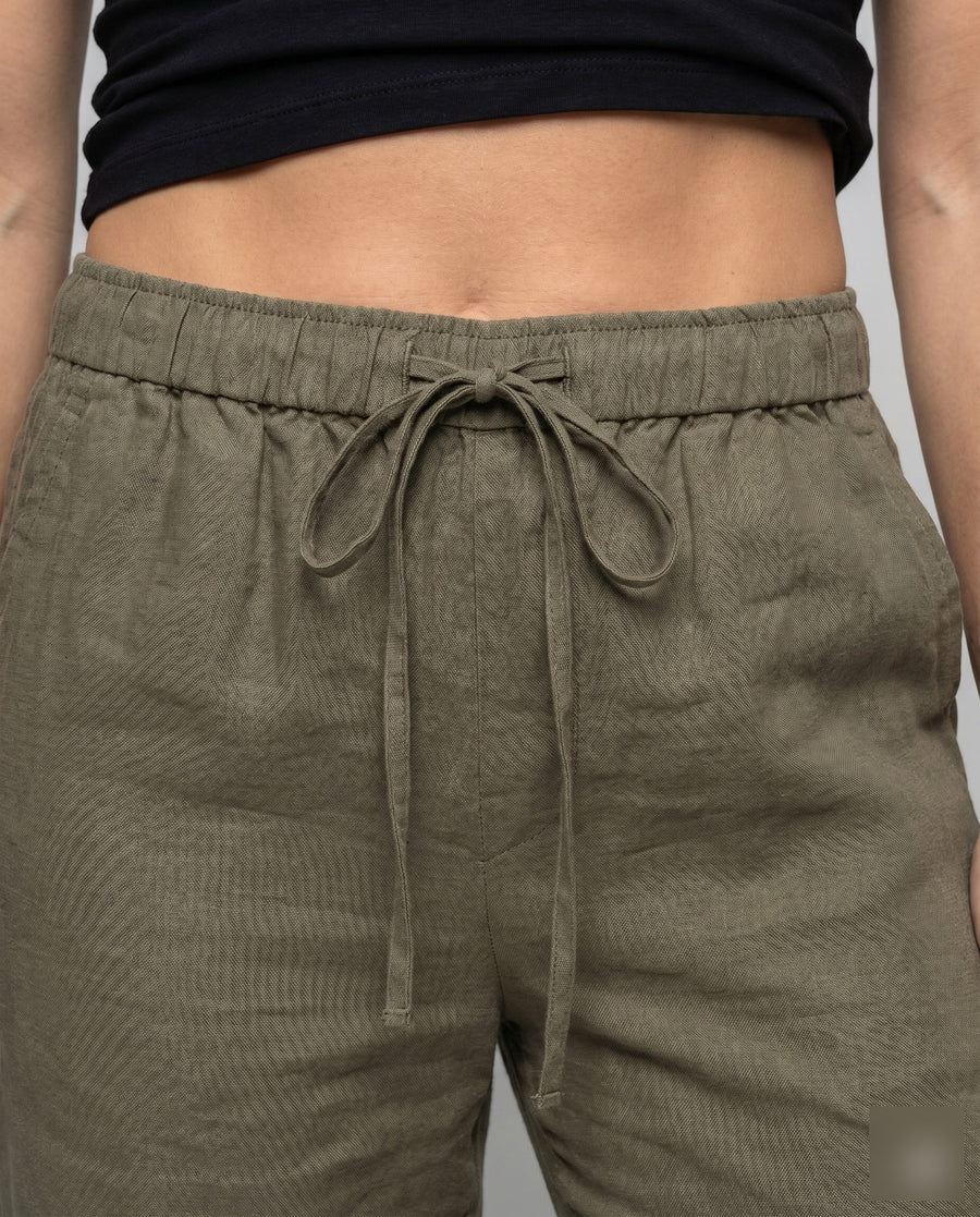 Portia Airy Linen Trousers