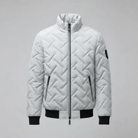Portia Casual Jacket in White and Grey