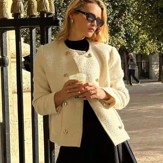 Portia Elegant Jacket with Pockets