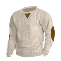 Portia Elegant Knit Sweater in Apricot