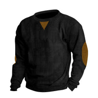 Portia Elegant Knit Sweater in Black