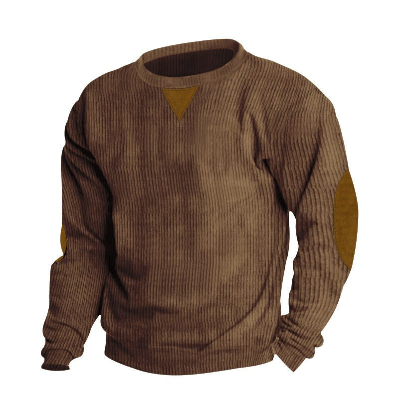 Portia Elegant Knit Sweater in Dark Brown