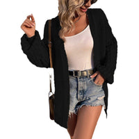 Portia Knit Cardigan in Black