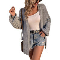 Portia Knit Cardigan in Grey