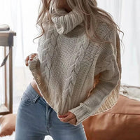 Portia Knit Sweater in Khaki