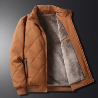 Prestige Quilted Jacket in Burnt Orange