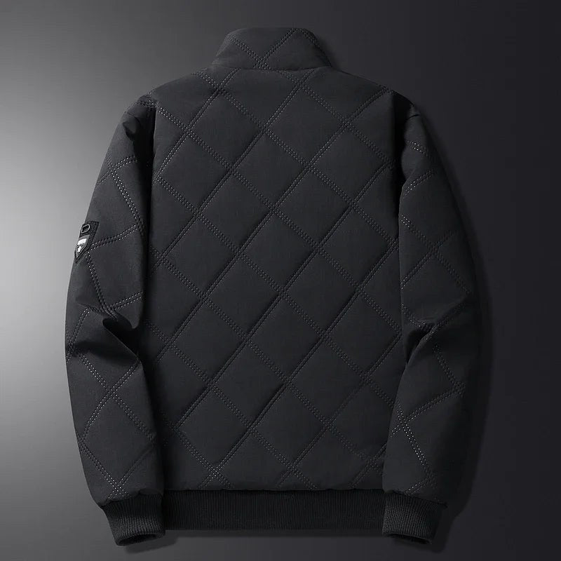 Prestige Quilted Jacket in Charcoal