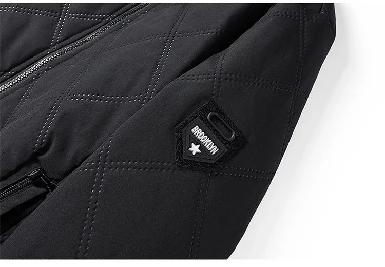 Prestige Quilted Jacket in Charcoal
