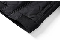 Prestige Quilted Jacket in Charcoal